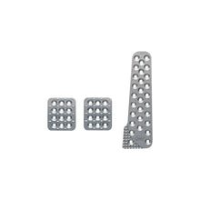 SET 3 PEDALI ALLUMINIO SABBIATO OMP