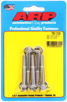 ARP M6 x 1.00 x 45 Hex SS Bolts (5/pkg)