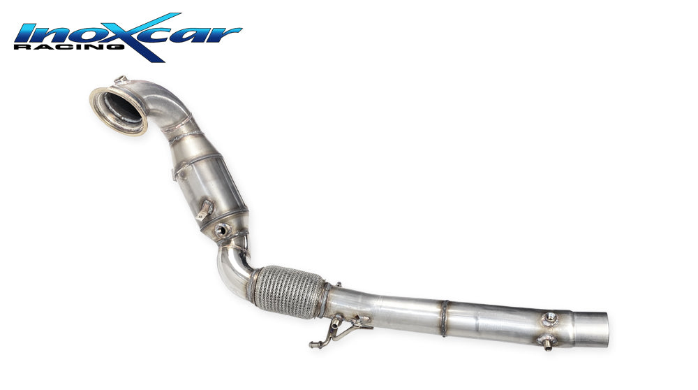 Tubo sostituzione Cat. con catalizzatore metallico sportivo 200 CPSI (elimina il GPF di serie) INOXCAR - Cupra Leon 5F