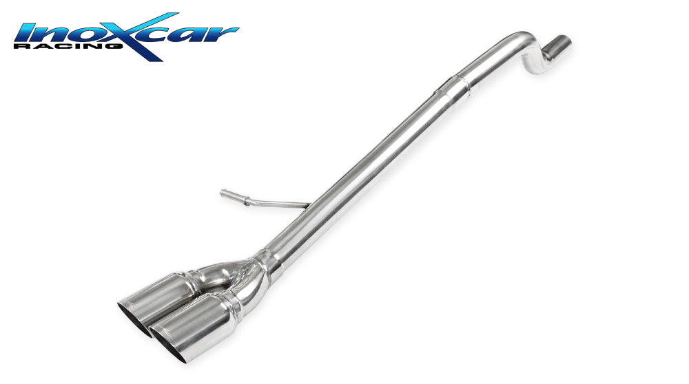 Scarico finale senza silenziatore 2X70 RACING AUDI A1 (Type GB) 30TFSI 1.0T (116cv) Sportback 2018-- Ø Tubazione 50mm Ø Attacchi 45mm - Autobox