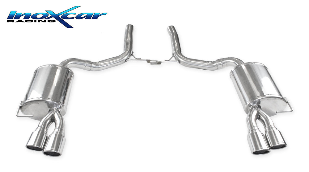 Scarico finale con silenziatore 2X90X70 destro e sinistro AUDI A6 (Type 4F) S6 AVANT 5.2 FSI (435CV) 2009-- - Autobox