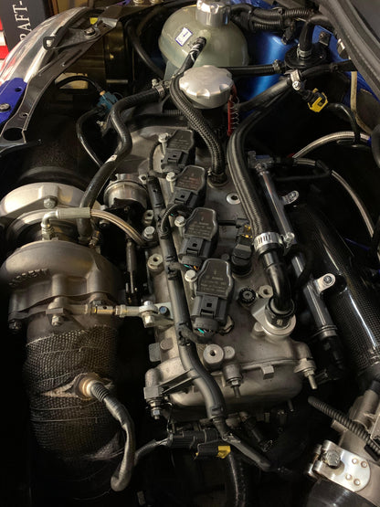 Kit cablaggio con centraline di conversione per "BOBINE R8" by REPROG - Abarth 500/ 595 / 695