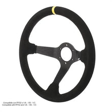 Volante sportivo a calice Carrera 35 in camoscio SIMONI RACING