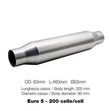Catalizzatore metallico 200 celle Euro 5 SIMONI RACING