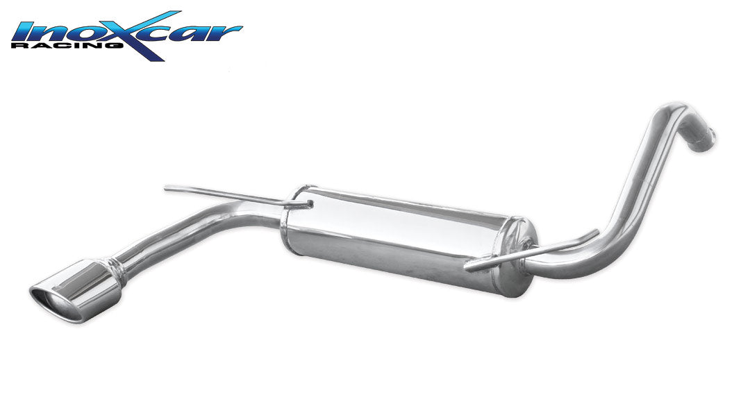 Scarico finale con silenziatore 1X120X80 CITROEN C1 1.0 (68CV) 2005-- - Autobox