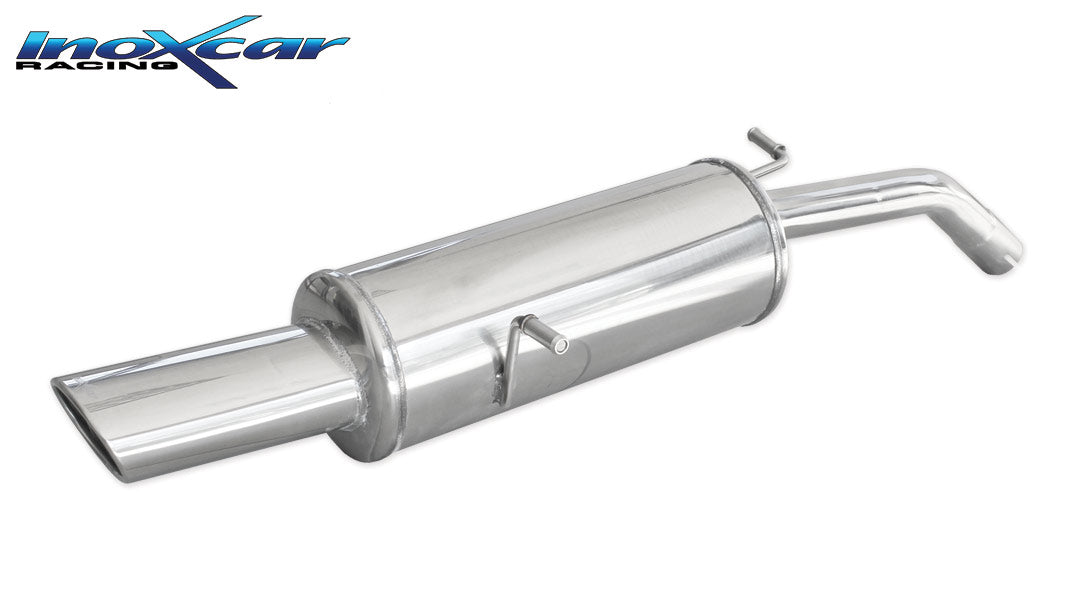 Scarico finale con silenziatore 1X120X80 CITROEN DS3 1.6i 16V TURBO (155CV) 2010-- Ø 50 - Autobox