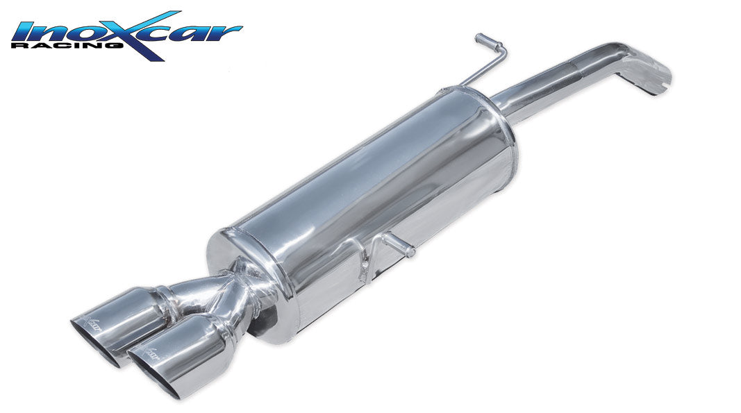 Scarico finale con silenziatore 2X80 RACING CITROEN DS3 1.6 TURBO RACING (207CV) 2011-- Ø 55 - Autobox