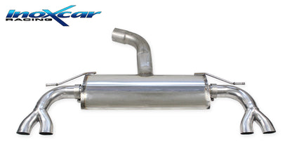 Posteriore silenziato DX+SX INOXCAR - Cupra Leon 5F