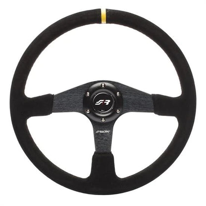 Volante sportivo Defender 38 in camoscio SIMONI RACING