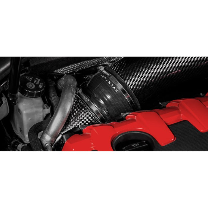 Manicotto turbina alta portata in carbonio (turbo inlet pipe) SENZA flangia Eventuri Audi RS3 8V Gen 2 / TT-RS 8S 400cv