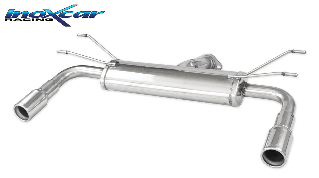 Scarico finale con silenziatore 1X80 destro e sinistro FIAT 124 1.4 Turbo (140cv) 2016-- - Autobox