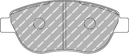 Pastiglie anteriori "DSUNO" FERODO RACING - Abarth 500 / 595 / 695