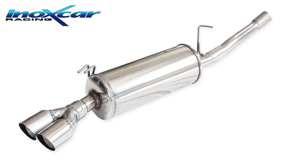 Scarico finale con silenziatore 2X70 RACING FIAT BARCHETTA 1.8 (130CV) 1995-2003 - Autobox