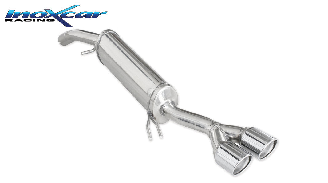 Scarico finale con silenziatore 2X80 X-RACE FIAT NEW BRAVO (Type 198) 1.4 T-JET SPORT (150CV) 2007-- Ø 54 - Autobox