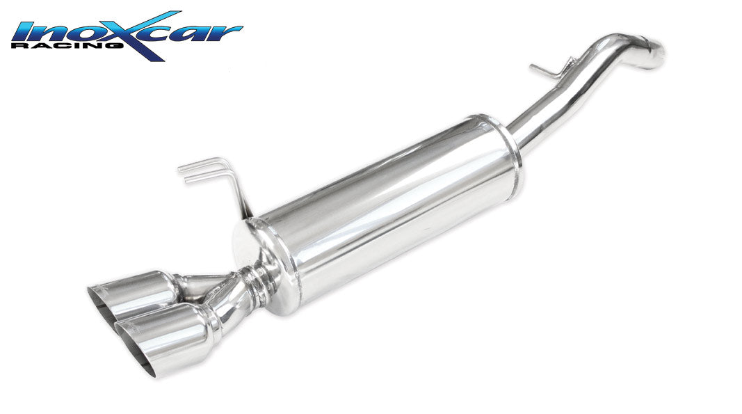 Scarico finale con silenziatore 2X80 RACING FIAT NEW BRAVO (Type 198) 1.9 MJET 8V (120CV) 2007-- Ø 54 - Autobox