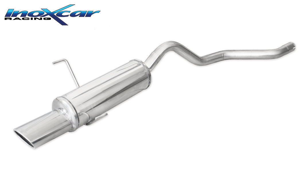 Scarico finale con silenziatore 1X120X80 FIAT PUNTO (Type 188) 1.8 16V HGT (131CV) 1999-2003 Ø 50 - Autobox