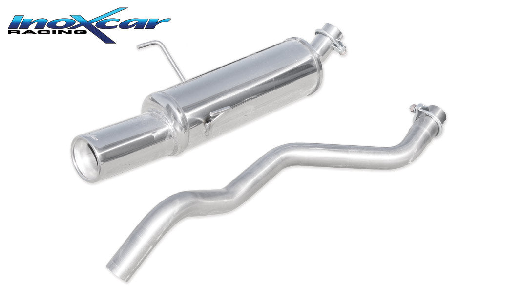 Scarico finale con silenziatore 1X120X80 FIAT PUNTO (Type 188) 1.9 JTD (86CV) 1999-2003 Ø 50 - Autobox