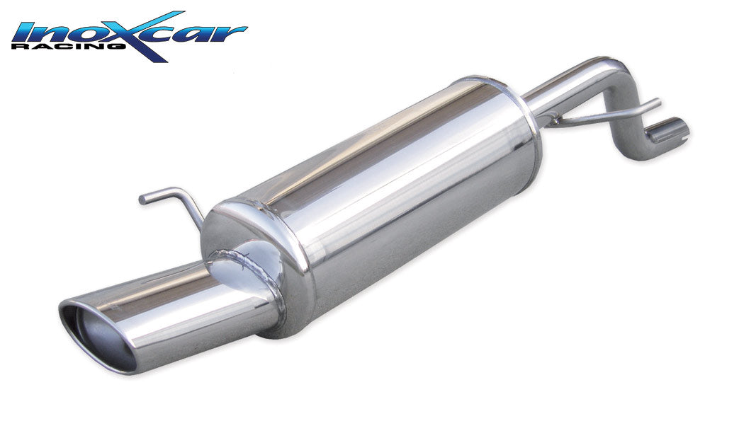 Scarico finale con silenziatore 1X120X80 FIAT GRANDE PUNTO (Type 199) 1.4 (77CV) / 1.4 16V (95CV) 2005-- Ø 45 - Autobox