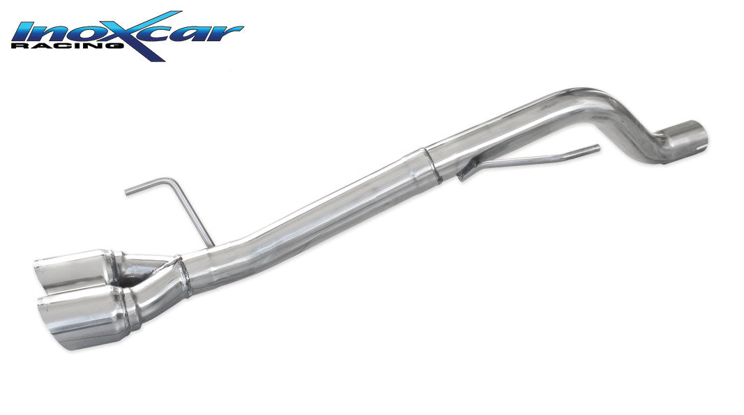 Scarico finale senza silenziatore 2X80 RACING ABARTH PUNTO EVO 1.4 Turbo MultiAir SuperSport (180cv) 2012-- diam. 60 - Autobox