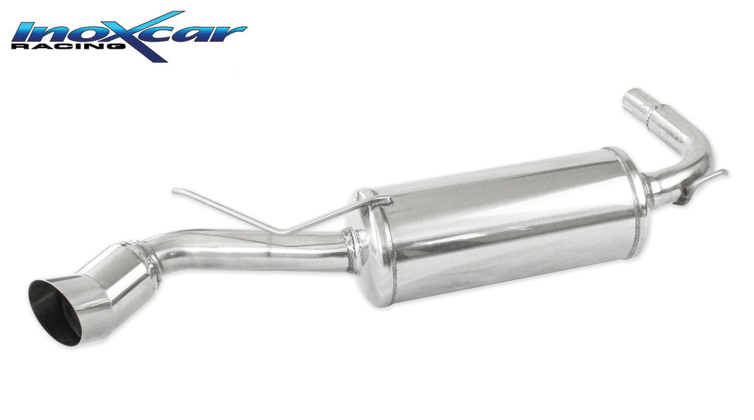 Scarico finale con silenziatore 1XDTM FIAT SEICENTO 0.9 (39CV) / 1.1 SPORTING (54CV) 1998-- - Autobox