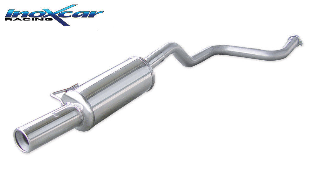 Scarico finale con silenziatore 1X80 FIAT UNO TURBO 1988-1993 Ø 50 - Autobox