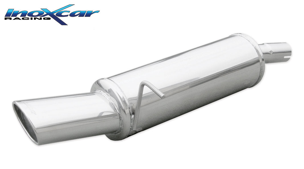 Scarico finale con silenziatore 1X120X80 FORD FIESTA 5° serie (‘02) 1.6 TDCi S (90CV) 2005-- Ø 50 - Autobox