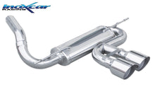 Scarico finale con silenziatore CEN 2X102 RACING FORD FOCUS 3° serie (type MK3) 2.0T ST (250CV) 2012-- Ø 60 - Autobox