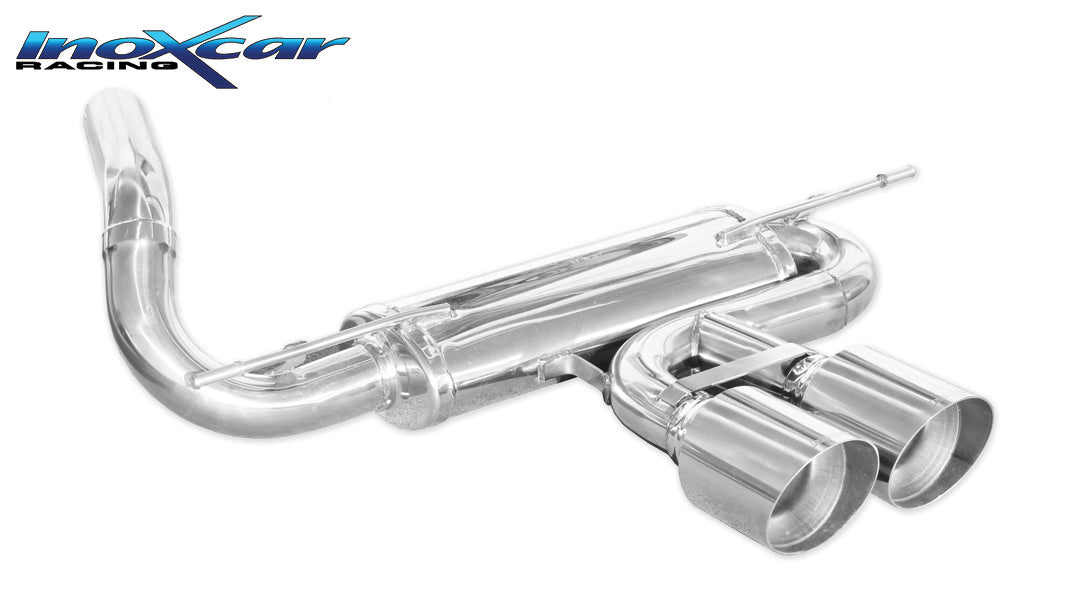 Scarico finale con silenziatore CEN 2X114 RACING FORD FOCUS 3° serie (type MK3) 2.0T ST (250CV) 2012-- Ø 60 - Autobox