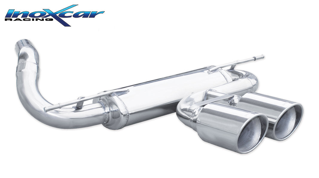 Scarico finale con silenziatore CEN 2X110 X-RACE FORD FOCUS 3° serie (type MK3) 2.0T ST (250CV) 2012-- Ø 60 - Autobox