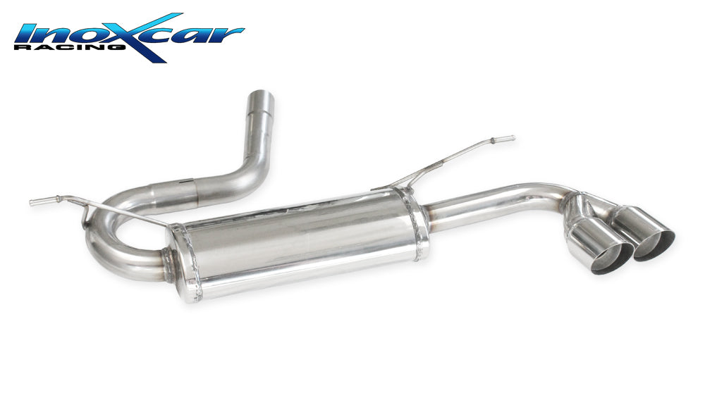 Scarico finale con silenziatore 2X80 RACING FORD FOCUS 4° Serie (Type MK4) 1.0 (155cv) Hybrid 2022-- - Autobox