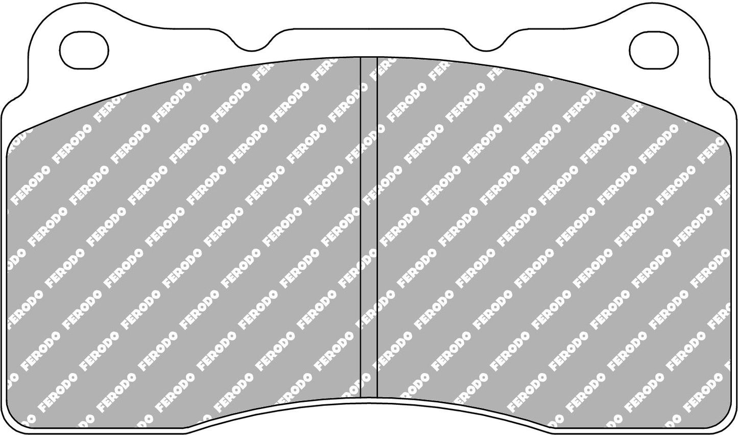 Pastiglie anteriori "DSUNO" FERODO RACING - Abarth 500 / 595 / 695