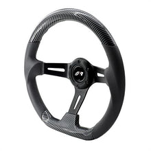 Volante sportivo a calice Giau in carbon look e pelle SIMONI RACING