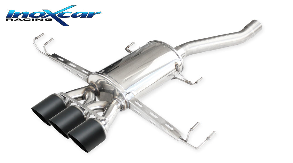 Scarico finale con silenziatore CEN 3X114 BLACK CERAMIC HONDA CIVIC Type-R 2.0i (320cv) Ø 70 2016-- - Autobox