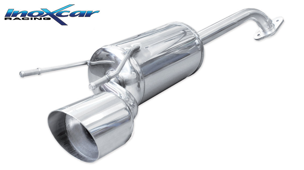 Scarico finale con silenziatore 1X102 RACING HONDA JAZZ (type GG3) 1.4i SPORT (99CV) 2011-- - Autobox