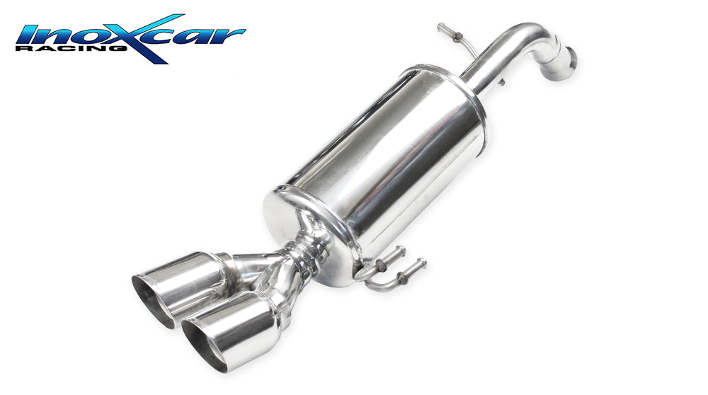 Scarico finale con silenziatore 2X80 RACING KIA PICANTO GT-Line 1.0 TGDI (100cv) Ø 50 2018-- - Autobox