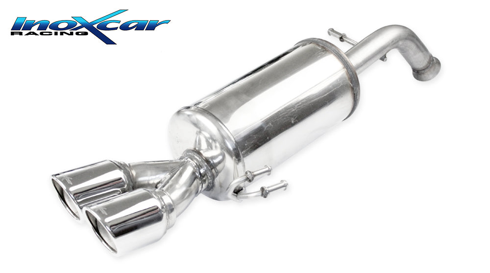 Scarico finale con silenziatore 2X80 X-RACE KIA PICANTO GT-Line 1.0 TGDI (100cv) Ø 50 2018-- - Autobox