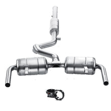 Impianto di scarico SLIP-ON (INOX) Akrapovic - Renault Clio III RS