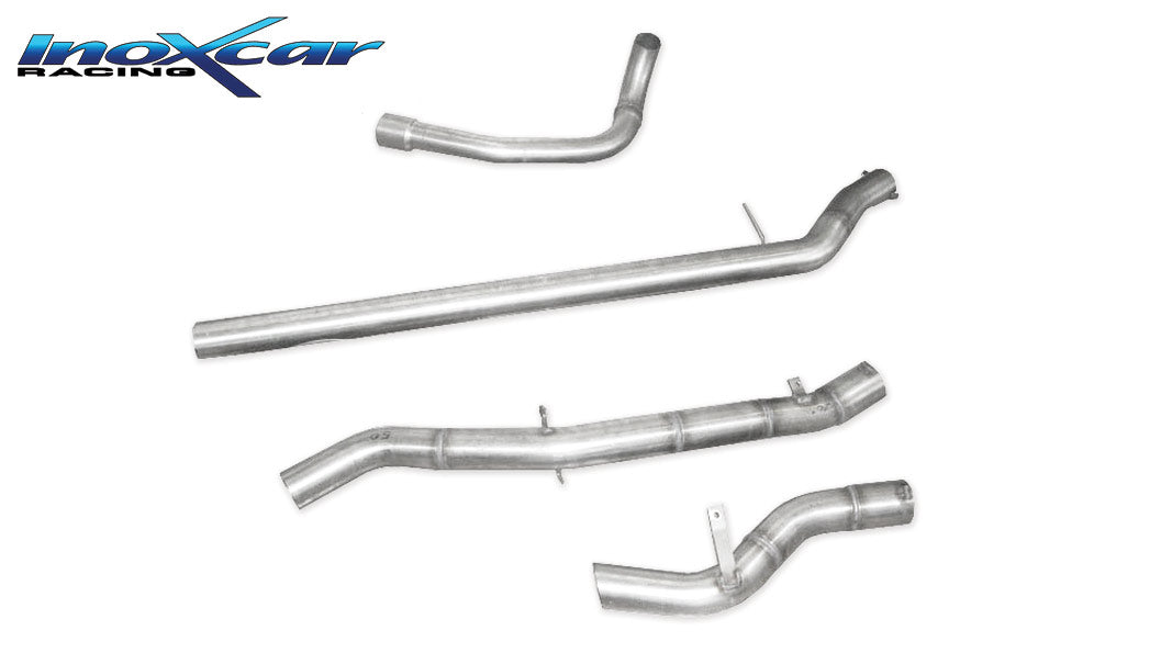 Tubo sostituzione catalizzatore + Tubo centrale diretto + NO Scarico finale gr. A LANCIA DELTA 2.0 TURBO HF EVOLUZIONE 1992-- - Autobox