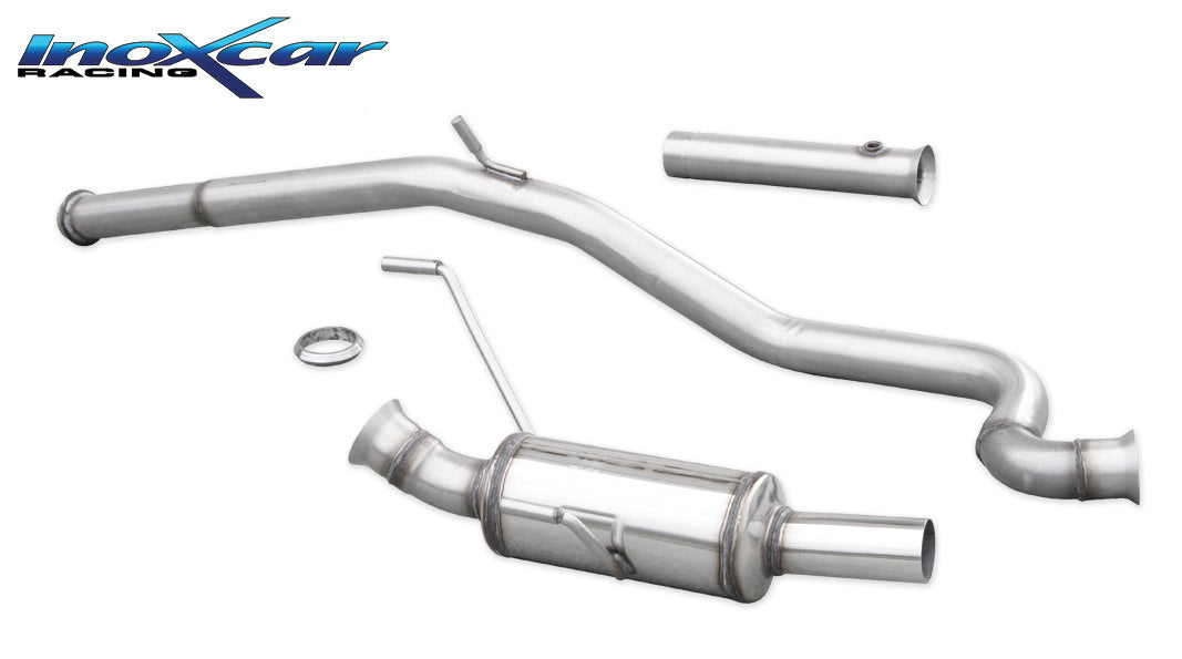 Tubo sostituzione catalizzatore + Tubo centrale diretto + Scarico finale gr.N PEUGEOT			 206 RC 2.0 16V (177CV) --2006 - Autobox