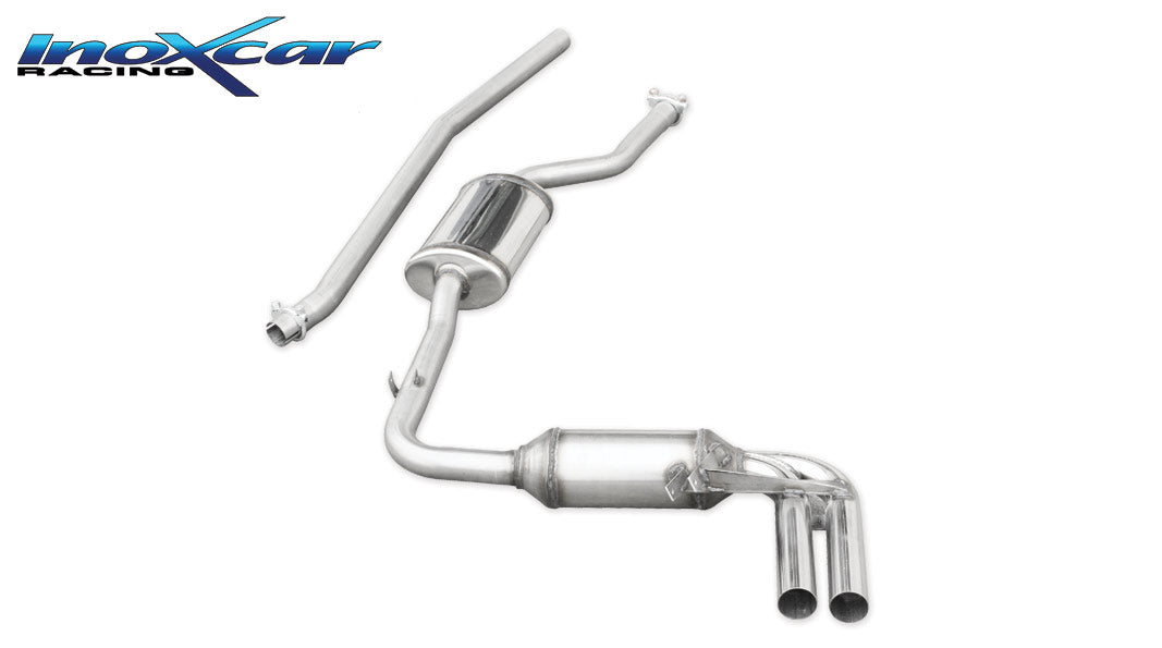 Tubo centrale diretto + Scarico finale AUTOBIANCHI / ABARTH A112 ABARTH (70CV) 1977-- - Autobox