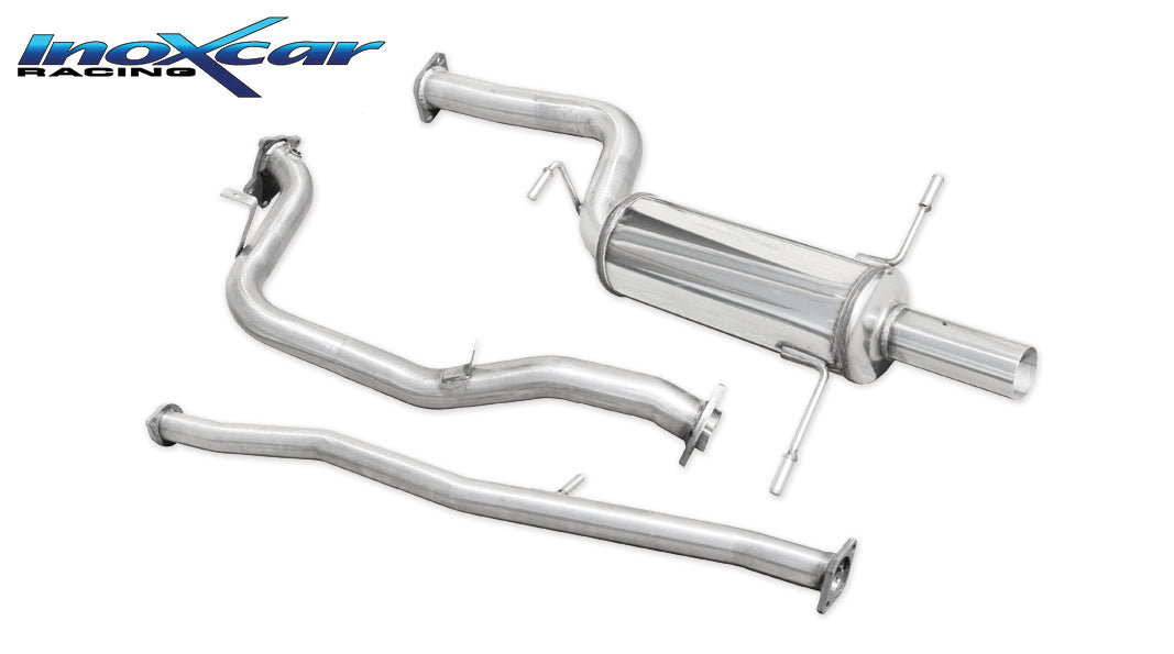 Tubo sostituzione catalizzatore + Tubo centrale diretto + Scarico finale gr.N SUBARU IMPREZA 2.0 GT TURBO --2000 - Autobox