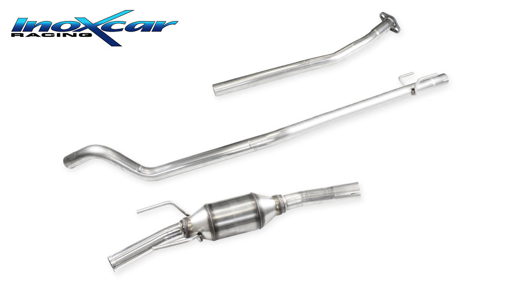 Tubo sostituzione catalizzatore + Tubo centrale diretto + Scarico finale gr.N OPEL			 TIGRA 1.4 16V (90CV) / 1.6 16V (106CV) - Autobox