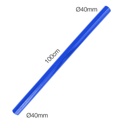 Manicotto 1MT silicone blu rinforzato MANITOR