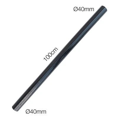 Manicotto 1MT silicone nero rinforzato MANITOR