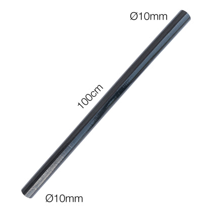 Manicotto 1MT silicone nero rinforzato MANITOR