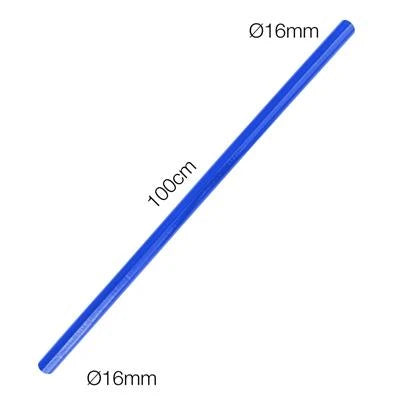 Manicotto 1MT silicone blu rinforzato MANITOR