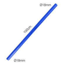 Manicotto 1MT silicone blu rinforzato MANITOR