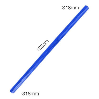 Manicotto 1MT silicone blu rinforzato MANITOR