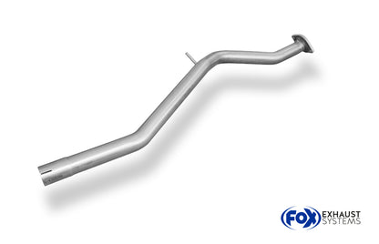 Tubo centrale inox "DIRETTO" FOX Exhaust Systems - Abarth 124 Spider