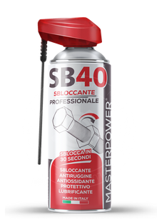 SB40 - SBLOCCANTE PROFESSIONALE ANTIRUGGINE ANTIOSSIDANTE E LUBIRIFICANTE - ML. 400